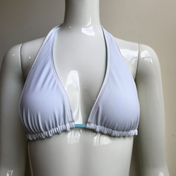Billabong surf blue reversible halter top low rise bikini set - Picture 9 of 10